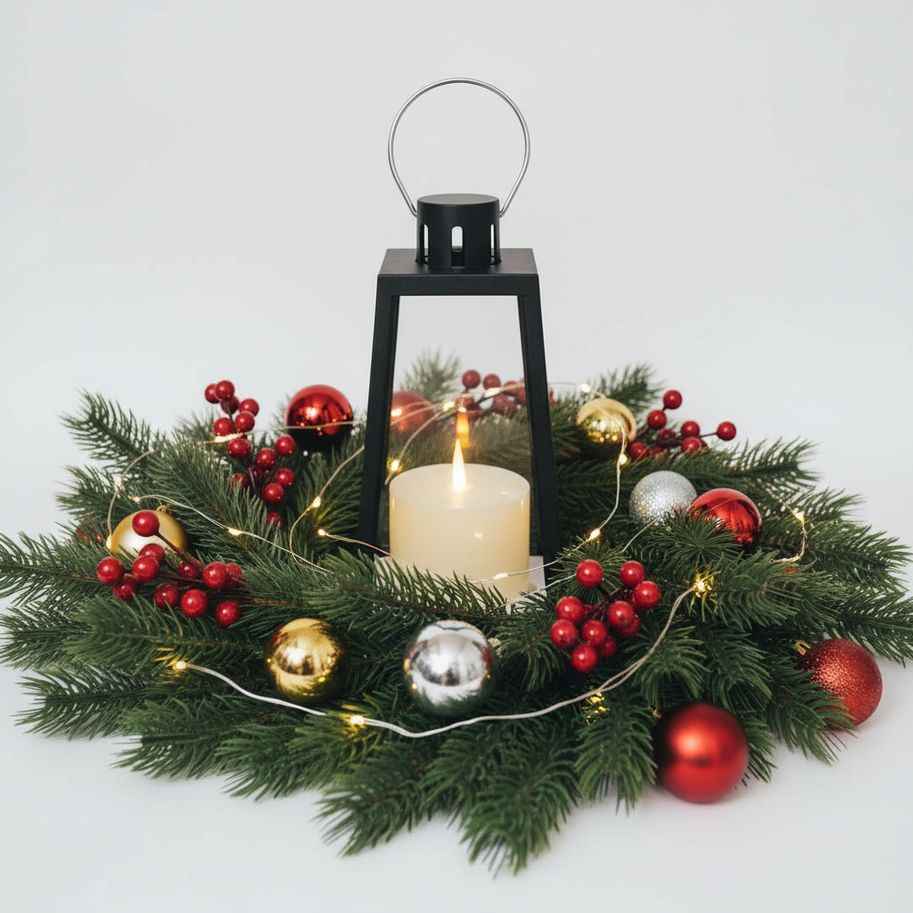 LABZIO Premium LED Lantern Candle | Battery Operated with Moving Flame & Flickering Effect | Flameless Light for Home Decor, Outdoor Garden, Balcony, Weddings & Festive Decorations (22x11 cm)