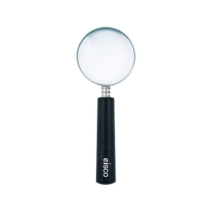 Magnifying Lens with Handle, Lab Quality, Diameter - 50 mm, Focal Length - 10 cm, Magnification - 3.5X