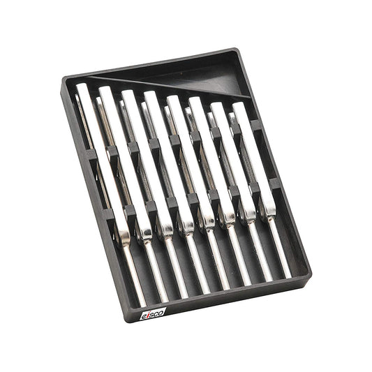 Tuning Forks - Set of 8, Scientific Steel Tuning Forks (Scientific Pitch, C4 = 256Hz), Supplied in Plastic Case