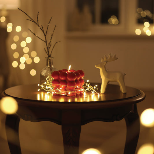 Labzio Smooth Scented Paraffin Bubble Candle | Candles for Home Decoration | Diwali Candles | Birthday Candles | Valentines Candles | Scented Bedroom Candles |