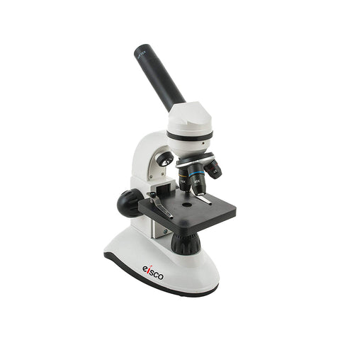 Premium Student Monocular Duo-Scope Cordless LED Microscope Dual Illuminated For Slides & Small Solid Objects Cordless Portable