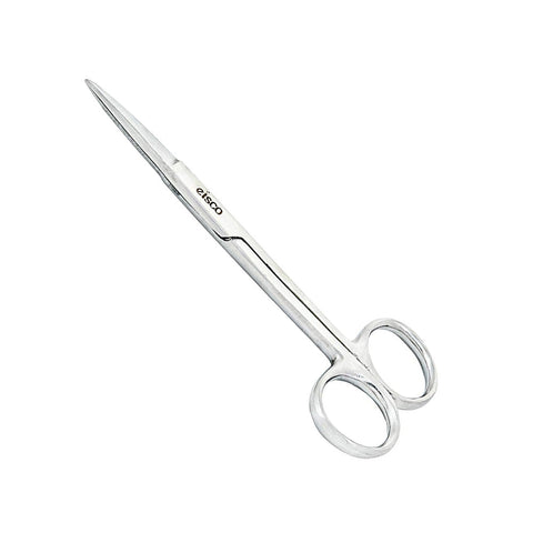 Premium Sharp, Fine Ends Scissors, Made of High Grade Stainless Steel, 110 mm, Closed Shanks, Autoclavable, For Medical, Surgical, Research and Delicate Use
