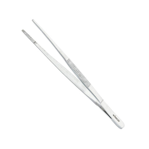 Premium Blunt End Forceps, Made of High Grade Stainless Steel, 130 mm, Autoclavable, For Medical, Surgical, Research and Delicate Use, With Excellent Grip