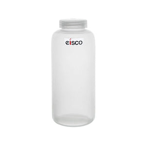 Polypropylene Reagent Bottle, 1000 ml, Wide Neck, Autoclavable, Leak Proof, Pack of 5