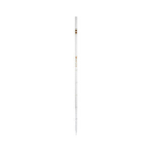 0.5 ml Pipette With Amber Graduations, Made of High Quality Soda Lime Glass, Excellent Visibilty, Tolerance ±0.006 ml, Color Code - Yellow, Class - AS