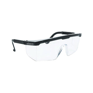 High Quality Safety Goggles With Side Protection & Adjustable Temples For Unviversal Fit, Chemical Resistant