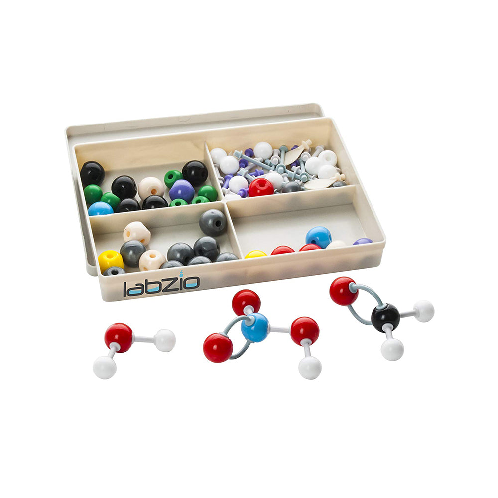 Molecular Model Student Kit for Inorganic and Organic Chemistry, 71 Atoms Pieces, 37 Links