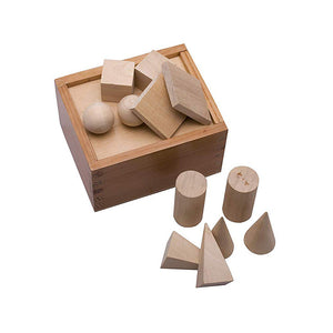 Wooden toy/puzzle for learning with sorting and stacking geometrical shapes for children in a fun way